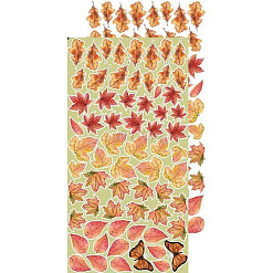 Набор бумаги 30х15 см "Autumn beauty. Для вырезания. Цветы", 12 листов (CraftO'clock)