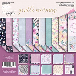 Набор бумаги 30х30 см "Gentle Morning", 11 листов (Скрапмир)