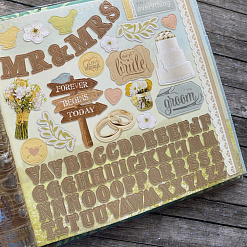 Альбом 20х20 см "Wedding. Sweet love"