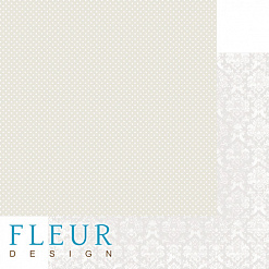 Бумага "Шебби Шик Базовая 2.0. Мягкий оливковый" (Fleur-design)
