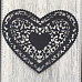 Нож "Сердце", 8х10 см (ArtScrap)
