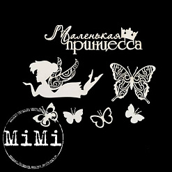 Набор украшений из чипборда "Феи. Воздушный" (MiMi Design)