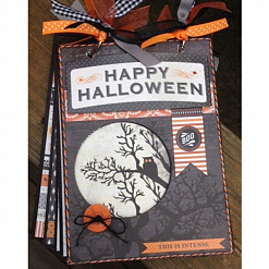 Набор бумаги 30х30 см "Happy haunting", 12 листов
