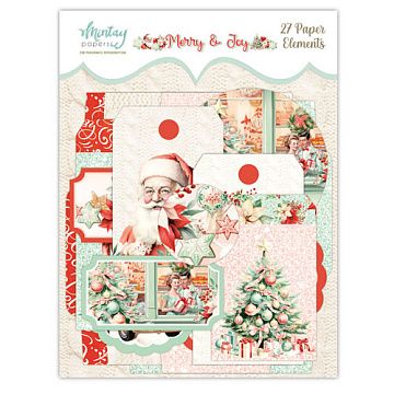 Набор вырубок "Merry & Joy", 27 шт (Mintay)