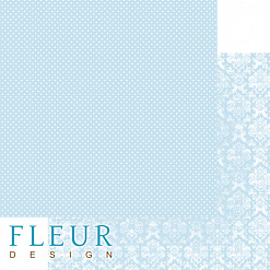 Набор бумаги 15х15 см "Шебби Шик Базовая 2.0", 24 листа (Fleur-design)