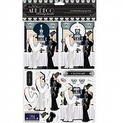 Набор для создания открытки "Art Deco. Шампанское" (DoCrafts)