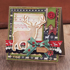 Резиновый штамп "Christmas in the Country. Олень" (DoCrafts)