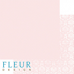 Набор бумаги 15х15 см "Шебби Шик Базовая 2.0", 24 листа (Fleur-design)