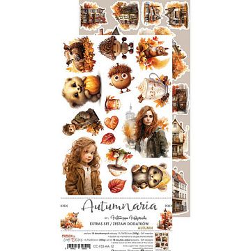 Набор бумаги 30х15 см "Autumnaria. Baby girl", 18 листов (CraftO'clock)