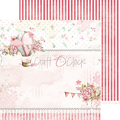 Набор бумаги 15х15 см "Oh, Girl!", 24 листа (CraftO'clock)