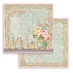 Набор бумаги 30х30 см "Rose Parfum", 10 листов (Stamperia)