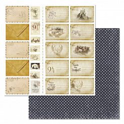 Набор бумаги 30,5х30,5 см "Волшебник", 12 листов (ScrapMania)
