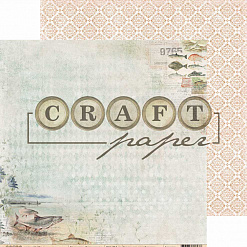 Набор бумаги 30х30 см "Хочу в поход", 16 листов (CraftPaper)