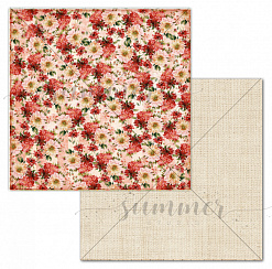 Бумага "Farmhouse. Flowerbed" (Summer Studio)