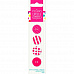 Набор пуговиц "Spots & Stripes Brights", цвет ярко-розовый (DoCrafts)