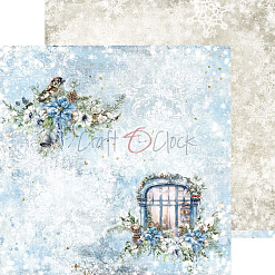 Набор бумаги 15х15 см "Winter morning", 24 листа (CraftO'clock)