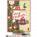 Набор бумаги 30х30 см с наклейками "Very Merry", 12 листов (Simple Stories)