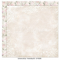 Бумага "Yesterday 05" (Lemon Craft)