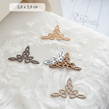 Нож "Викинги. Уголок", 2,6х3,9 см (ScrapMania)