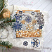 Нож "Снежная рамка", 11х12,5 см (ScrapMania)
