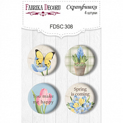 Набор фишек "Botany spring. Spring" (Фабрика Декору)