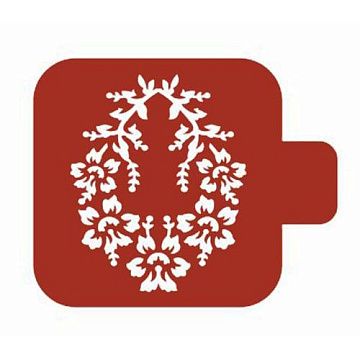 Трафарет "Модуль мини. Флора. Венок из цветов" (Eventdesign)