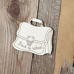 Чипборд "Back to school на портфеле" (LeoMammy)