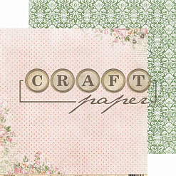 Бумага "Чайная роза. Счастье" (CraftPaper)