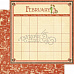 Набор бумаги 30х30 см "Children's Hour. Calendar Pad", 24 листа (Graphic 45)