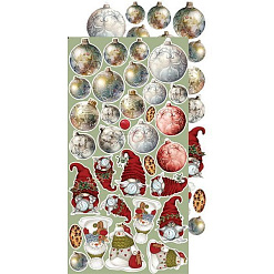 Набор бумаги 30х15 см "Christmas treasure. Для вырезания. Детали", 18 листов (CraftO'clock)