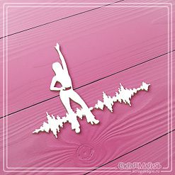 Чипборд "В ритме диско", 2 шт (СкрапМагия)