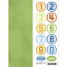 Лист с картинками 10х30 см "Роботы. Цифры" (ScrapMania)