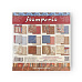 Набор бумаги 20х20 см "Vintage Library. Фоновый" 10 листов (Stamperia)