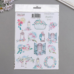 Наклейки 16х21,5 см "Shabby love" (Фабрика Декору)