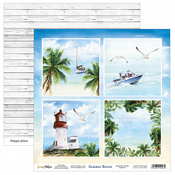 Бумага "Summer breeze 5" (ScrapBoys)