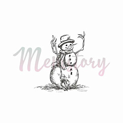 Штамп "Снеговик", 4,5х5 см (Memstory)