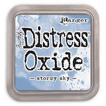 Штемпельная подушечка Distress Oxide "Stormy sky" (Ranger)