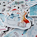 Набор высечек из бумаги "Этника новогодняя", 88 шт (ScrapMania)