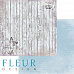 Бумага "Цветы прованса. Старый забор" (Fleur-design)