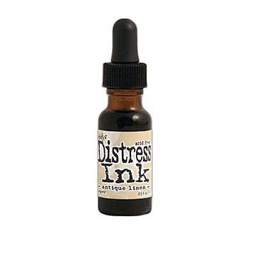 Заправка к подушечке Distress Ink "Antique Linen", 15 мл (Ranger)