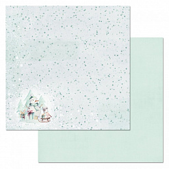 Набор бумаги 30,5х30,5 см "Этника новогодняя", 12 листов (ScrapMania)