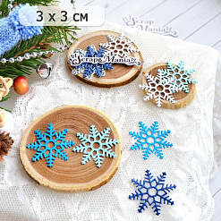 Нож "Снежинка 3. Мини", 3х3 см (ScrapMania)