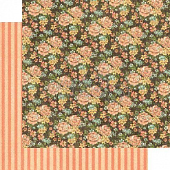 Набор бумаги 30х30 см "Ladies diary. Дневник леди", 24 листа (Graphic 45)