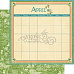 Набор бумаги 30х30 см "Children's Hour. Calendar Pad", 24 листа (Graphic 45)