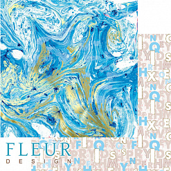 Набор бумаги 15х15 см "Мечтай", 24 листа (Fleur-design)