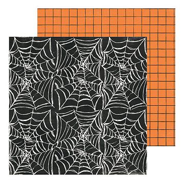 Бумага "Hey, Pumpkin. Creepy Crawly" (Crate paper)
