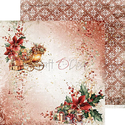 Набор бумаги 30х30 см "Christmas treasure", 6 листов (CraftO'clock)