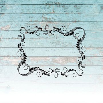 Штамп "Рамка", 6,7х5 см (Креатив)