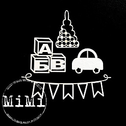 Набор украшений из чипборда "Детская коллекция. Малютка" (MiMi Design)