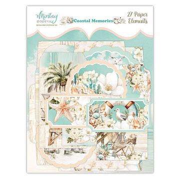 Набор вырубок "Coastal Memories", 27 шт (Mintay)